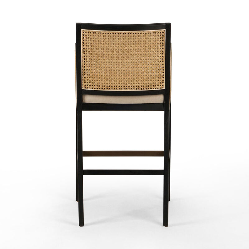 Antonia Cane Bar + Counter Stool - Savile Flax