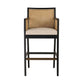 Antonia Cane Bar + Counter Stool - Savile Flax