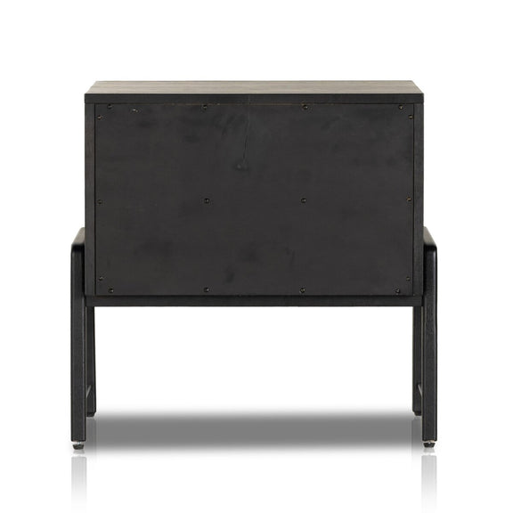 Rosedale Nightstand - Ebony Oak Veneer