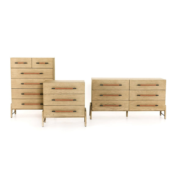 Rosedale 6 Drawer Dresser - Yucca Oak