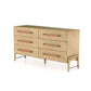 Rosedale 6 Drawer Dresser - Yucca Oak