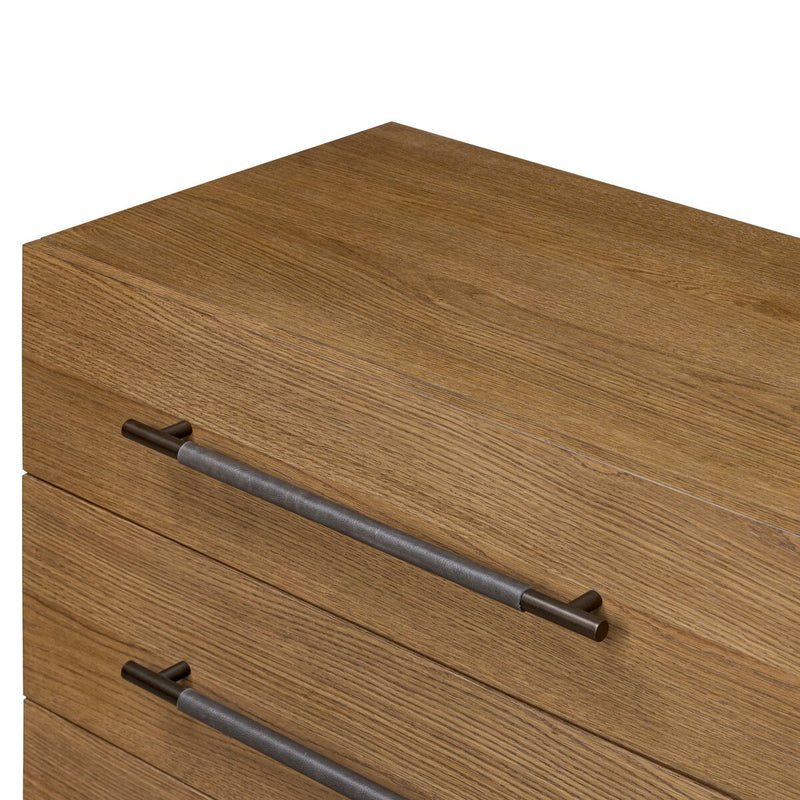Rosedale 6 Drawer Dresser - Amber Oak