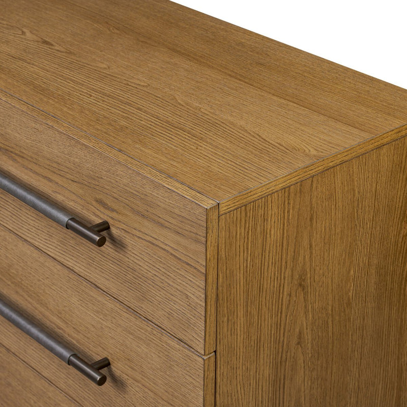 Rosedale 6 Drawer Dresser - Amber Oak
