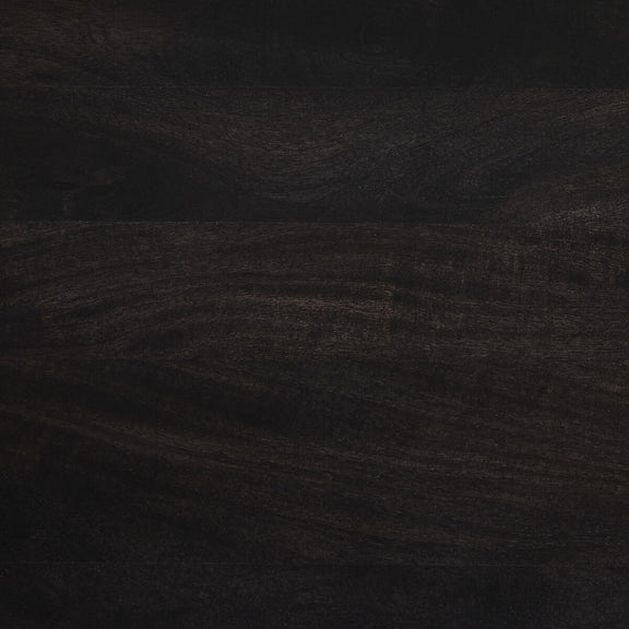 Caprice Bar Cabinet - Black & Black Wash Mango