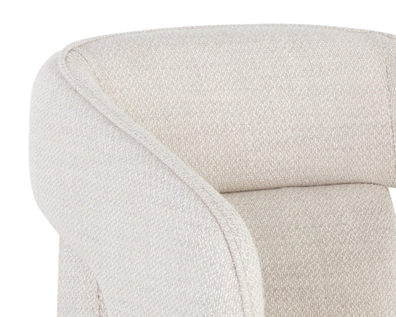Kendrick Wheeled Dining Armchair
