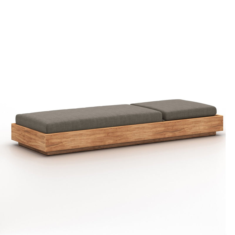 Kinta Outdoor Chaise Lounge - Charcoal