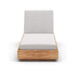 Kinta Outdoor Chaise Lounge - Stone Grey