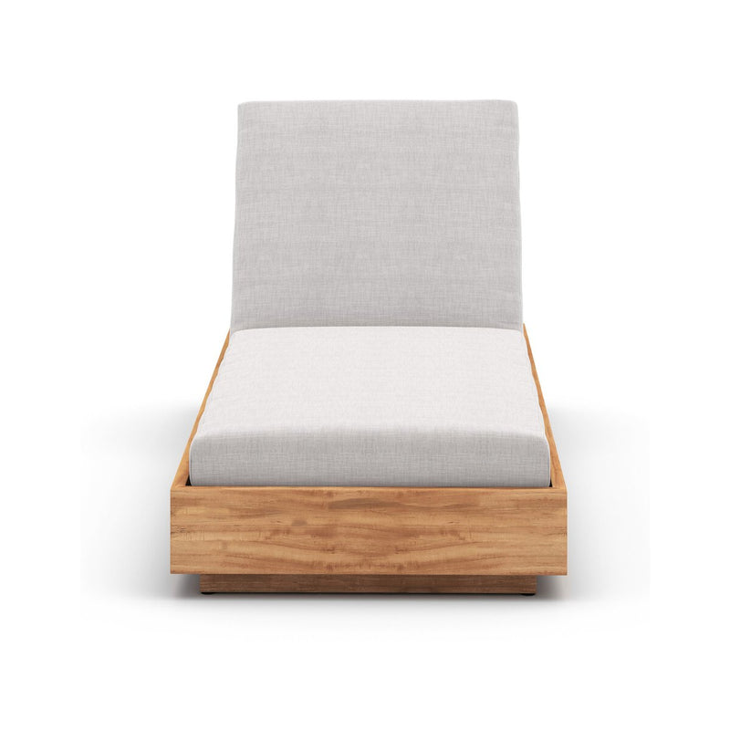 Kinta Outdoor Chaise Lounge - Stone Grey