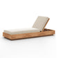 Kinta Outdoor Chaise Lounge - Faye Sand