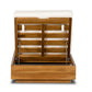 Kinta Outdoor Chaise Lounge - Faye Cream