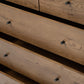 Eaton 5 Drawer Dresser - Amber Oak Resin