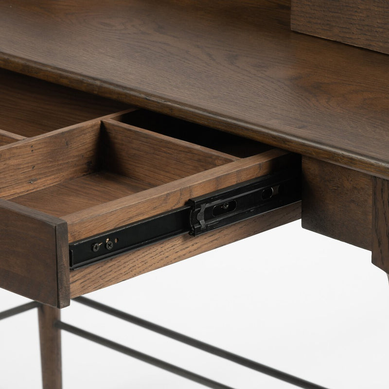 Moreau Desk - Dark Toasted Oak
