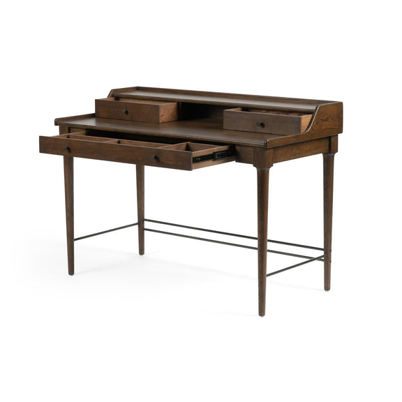 Moreau Desk - Dark Toasted Oak
