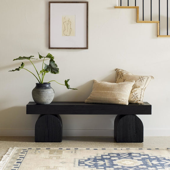 Keane Bench - Black Elm