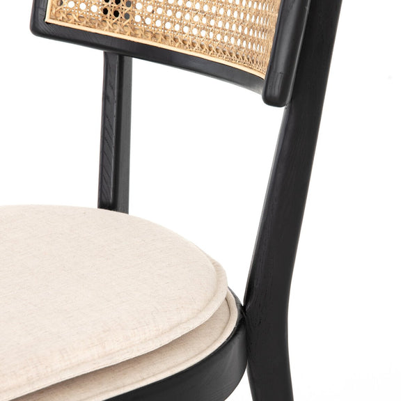 Britt Dining Chair - Brushed Ebony