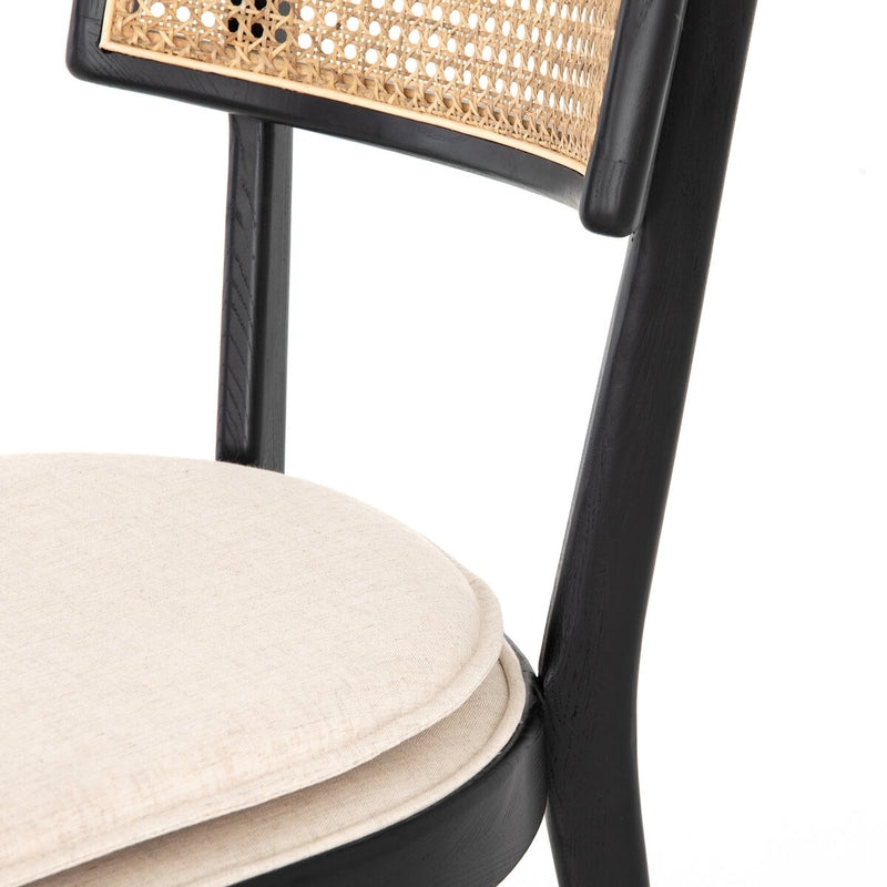 Britt Dining Chair - Brushed Ebony