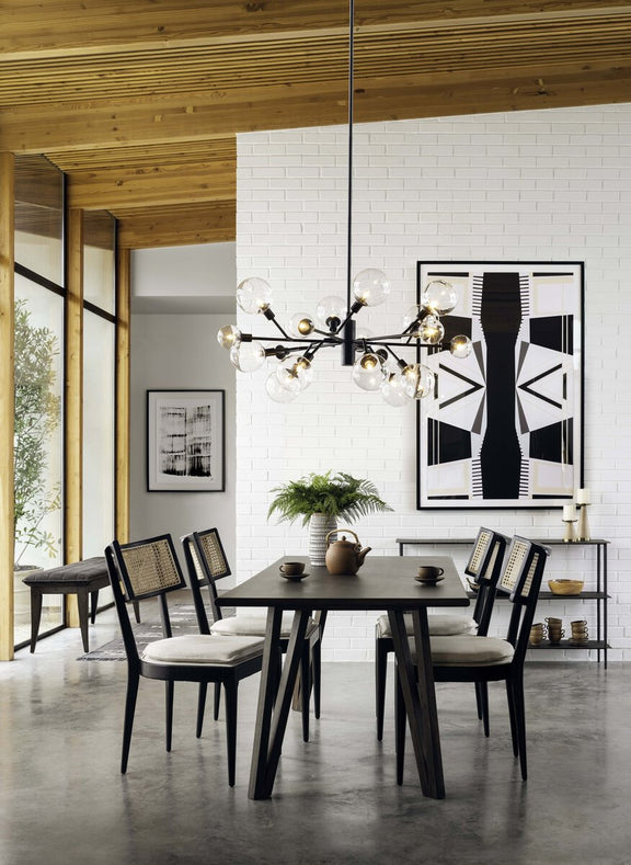 Britt Dining Chair - Brushed Ebony
