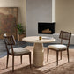 Britt Dining Chair - Almond Oak