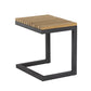 Geneve C-shaped End Table