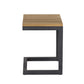 Geneve C-shaped End Table