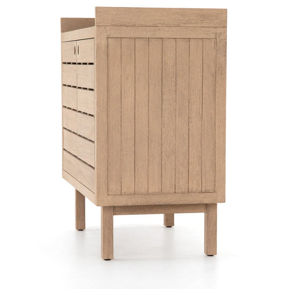 Lula Small Sideboard - Washed Brown-fsc