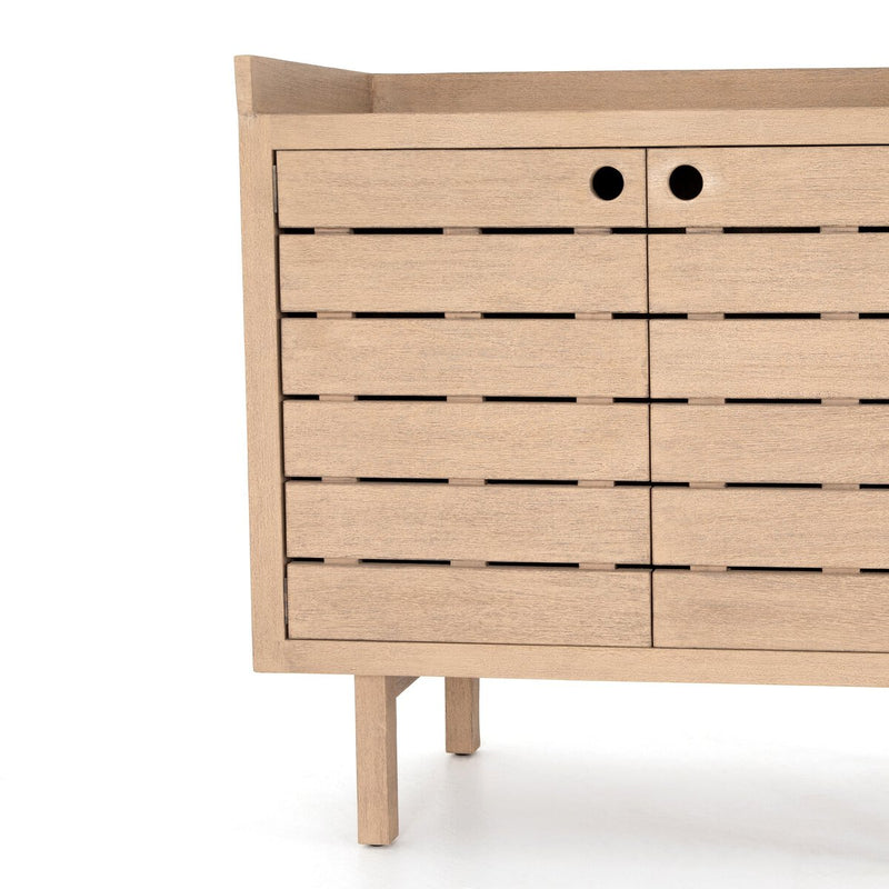 Lula Small Sideboard - Washed Brown-fsc