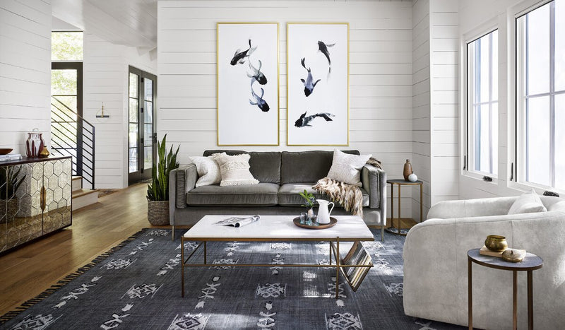Emery Sofa - Sapphire Birch