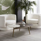 Tuner Coffee Table - Oval