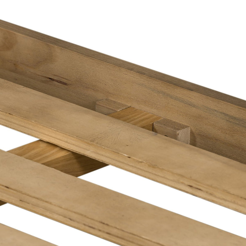 Allegra Bed - Honey Oak