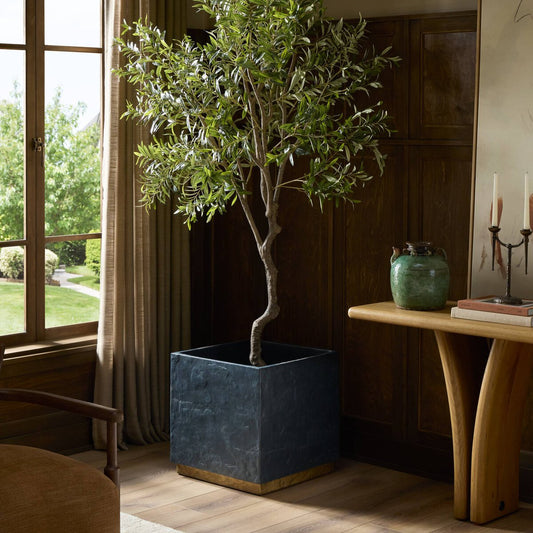 Ely Planter - Dark Slate