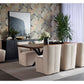 Amita Wheeled Dining Chair