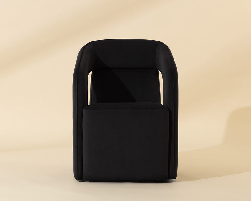 Kendrick Wheeled Dining Armchair
