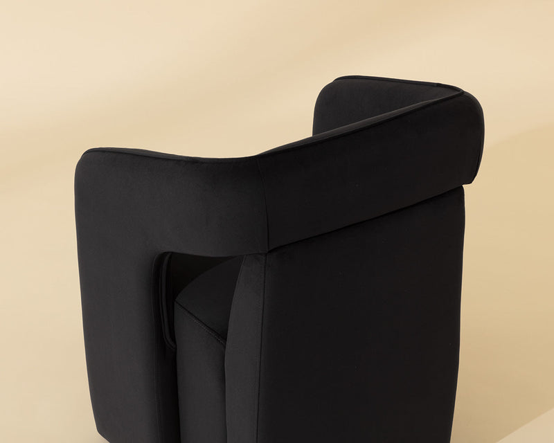 Kendrick Wheeled Dining Armchair