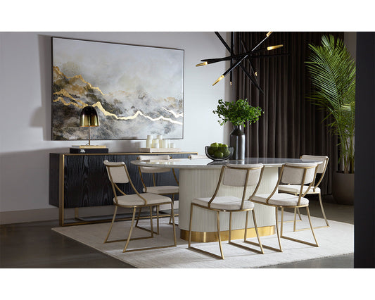 Paloma Dining Table - 84" - Oval