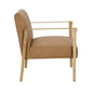 Earl Lounge Chair - Rustic Oak