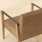 Earl Lounge Chair - Rustic Oak