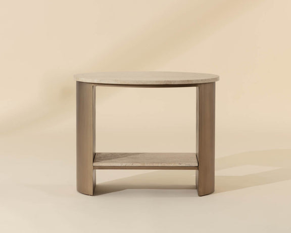 Roshni Side Table - Oval