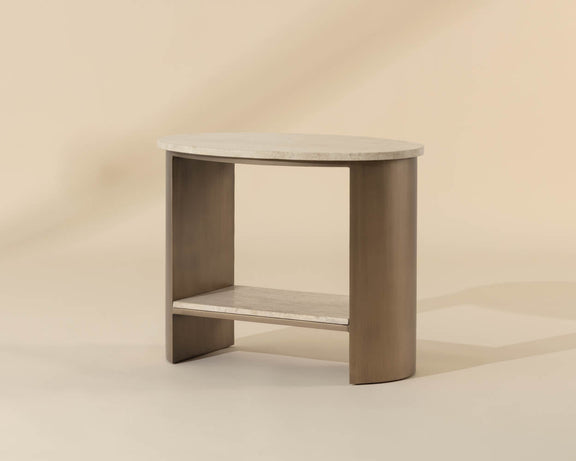 Roshni Side Table - Oval
