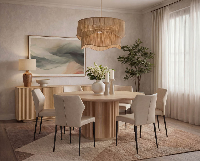 Kalla Dining Table - 68" - Round
