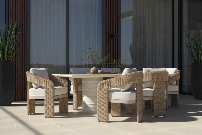 Alanya Dining Table - 84" - Rectangular