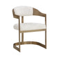 Beaumont Dining Armchair - Antique Brass