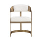 Beaumont Dining Armchair - Antique Brass