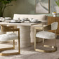 Beaumont Dining Armchair - Antique Brass