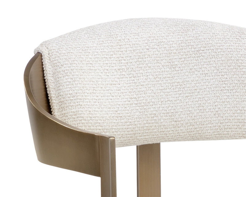 Beaumont Dining Armchair - Antique Brass