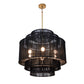 Alyssa Chandelier - Black Jute