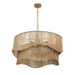 Rhine Chandelier - Natural Jute