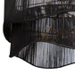 Rhine Chandelier - Black Jute