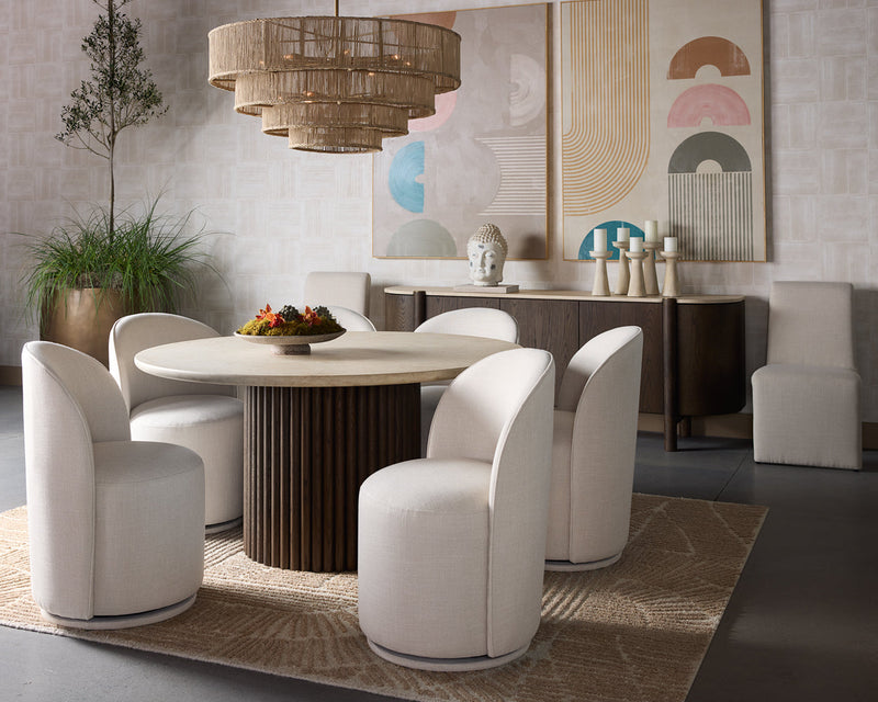 Lumina Chandelier - Natural Jute