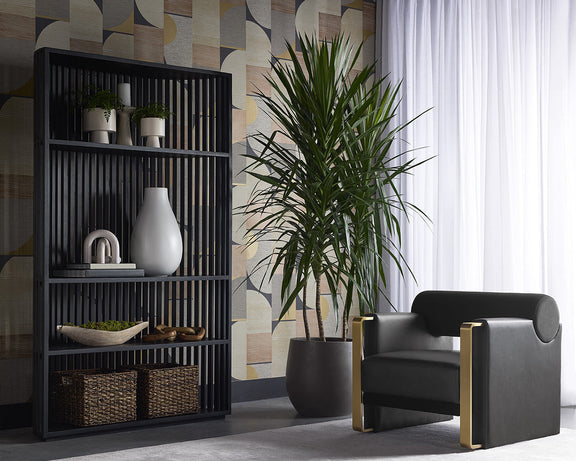 Tessa Bookcase - Black