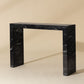 Axle Console Table - Marble Look